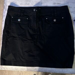 White House Black Market Black Mini Skirt